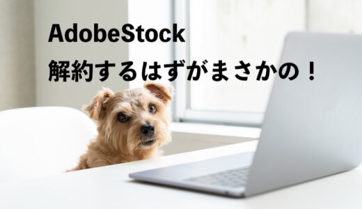 AdobeStockを解約するはずがまさかの特典で！？